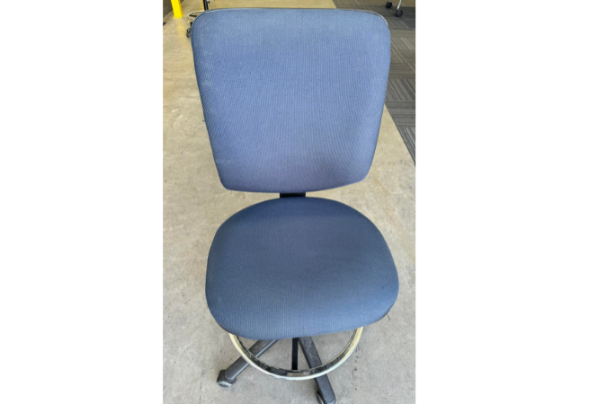 Drafting Chair- Blue