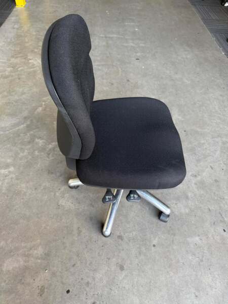 Schiavello Novetta Ergonomic Task Chair Black- Low Back