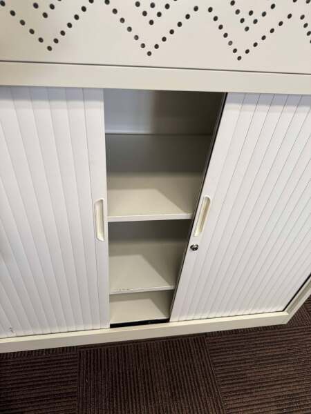 Ivory Tambour 1200mm with Planter Box