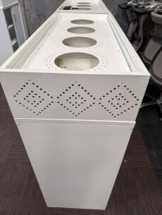 Ivory Tambour 1200mm with Planter Box