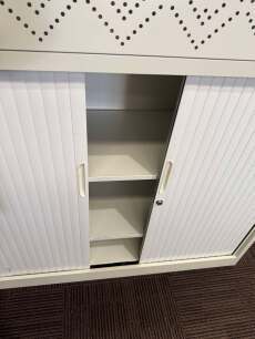 Ivory Tambour 1200mm with Planter Box