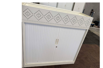 Ivory Tambour 1200mm with Planter Box