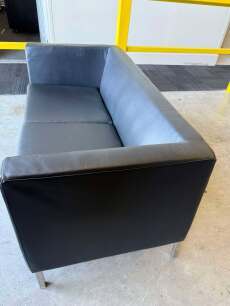 Two Seater Black Lounge