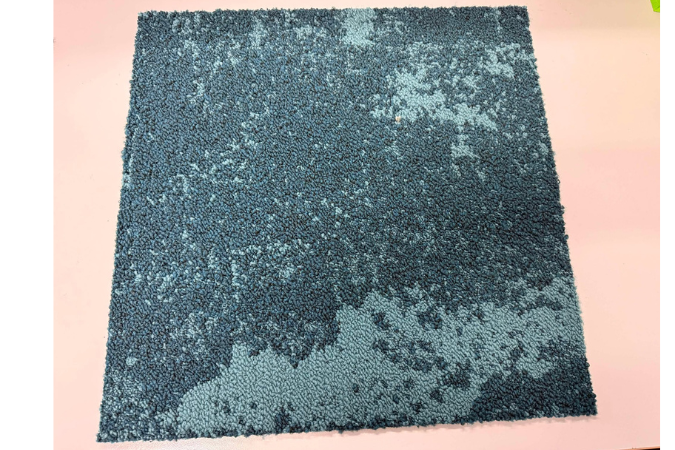 Teal Carpet Tile