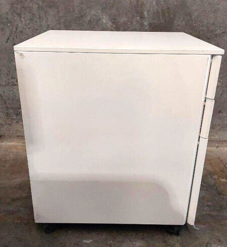 White 3 Draw Pedestal 400mm