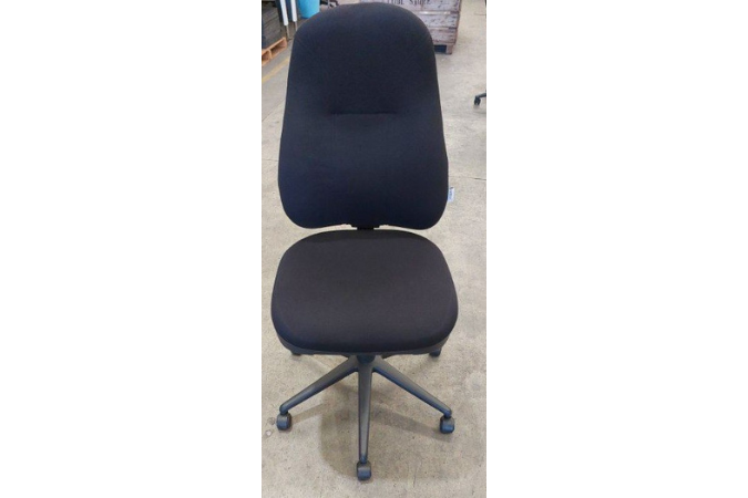 Therapod Orthopod Classic Black Fabric- High Back
