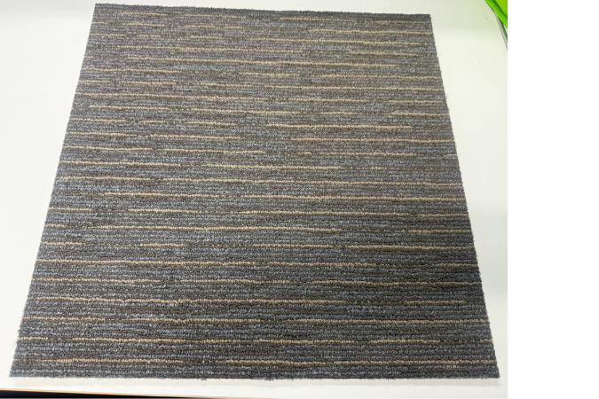 Brown Carpet Tile with Underlay