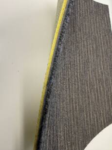 Brown Carpet Tile with Underlay
