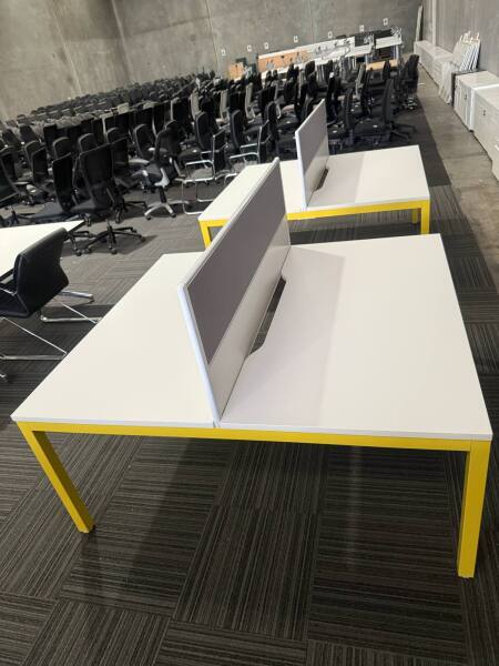 Vibrant 2 Person Workstation 1500mm