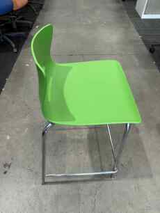 Casper Lime Stool- stackable