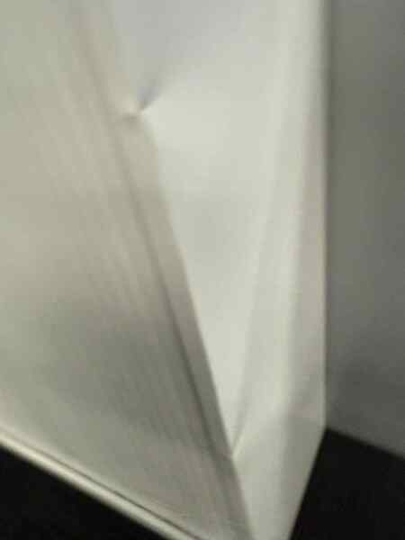 White 2000mm Tambour