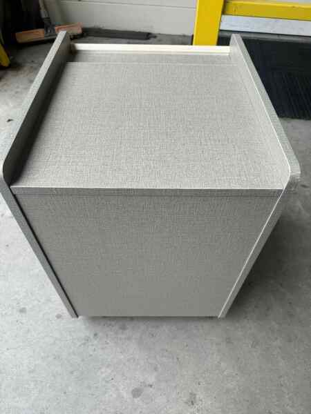 Olive/Beech 2 Draw Pedestal