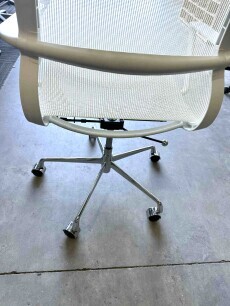 Ivory Mesh Chair/arms (NEW)