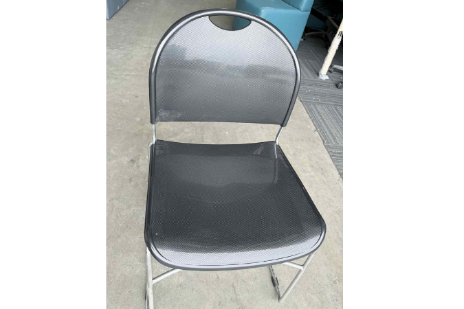 Black Stackable Chair (new)