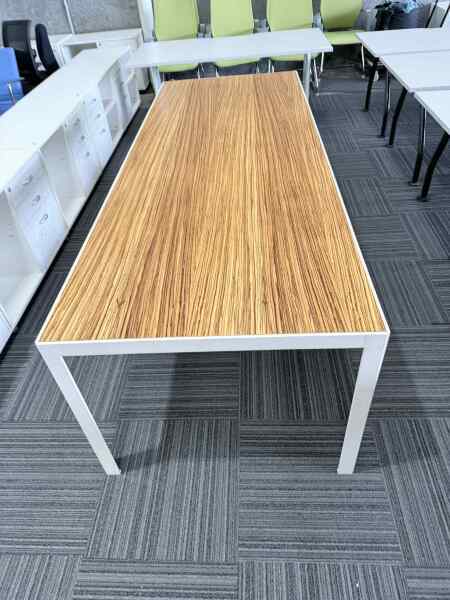 Metal Base Table 2400mm