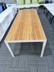 Metal Base Table 2400mm