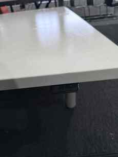 Schiavello 1/2 Oval Electric Desk 1200mm
