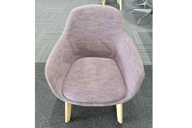 Purple Armchair