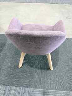 Purple Armchair