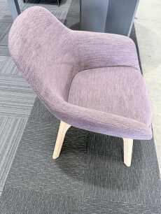 Purple Armchair