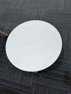 Round White Coffee Table